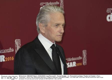 Michael Douglas - 41. Preisverleihung Cesar, Theatre du Chetelet in Paris, Frankreich - 26 02 2016 JBAutissier Panoramic 