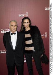 Alain Terzian mit Freundin Brune de Margerie - 41. Preisverleihung Cesar, Theatre du Chatelet, Paris Frankreich - 26 02 2016 JBAutissier Panoramic 
