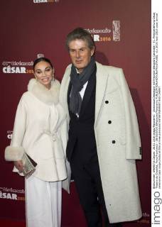 Dominique Desseigne mit Freundin Alexandra Cardinale - 41. Preisverleihung Cesar, Theatre du Chatelet, Paris Frankreich - 26 02 2016 JBAutissier Panoramic 