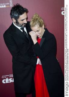 Emmanuelle Beart mit Freund - 41. Preisverleihung Cesar, Theatre du Chatelet, Paris Frankreich - 26 02 2016 JBAutissier Panoramic 