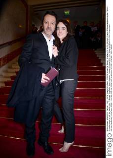 205236 Arnal-De Rosa Starface 2016-02-26 Paris France 41ème cérémonie des CESAR: Arrivées dans le hall du théâtre du Châtelet. Anglade, Jean-Hugues; Leloup, Manon  Copyright: xArnal-DexRosax xStarfacex STAR_205236_019