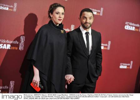 205240 Arnal-De Rosa Starface 2016-02-26 Paris France 41eme ceremonie des Cesar au theatre du Chatelet. Arrivees Paradis, Alysson; Gouix, Guillaume  Copyright: xArnal-DexRosax xStarfacex STAR_205240_066