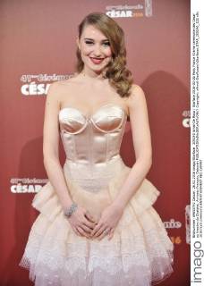 205240 Arnal-De Rosa Starface 2016-02-26 Paris France 41eme ceremonie des Cesar au theatre du Chatelet. Arrivees François, Deborah  Copyright: xArnal-DexRosax xStarfacex STAR_205240_122