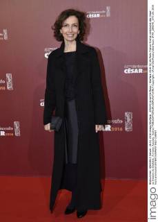 205240 Arnal-De Rosa Starface 2016-02-26 Paris France 41eme ceremonie des Cesar au theatre du Chatelet. Arrivees Azoulay, Audrey  Copyright: xArnal-DexRosax xStarfacex STAR_205240_175
