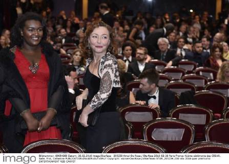 205239 Arnal-De Rosa Starface 2016-02-26 Paris France 41ème cérémonie des CESAR. Salle. Frot, Catherine  Copyright: xArnal-DexRosax xStarfacex STAR_205239_030