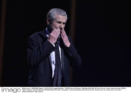 205239 Arnal-De Rosa Starface 2016-02-26 Paris France 41ème cérémonie des CESAR. Salle. Lelouch, Claude  Copyright: xArnal-DexRosax xStarfacex STAR_205239_041