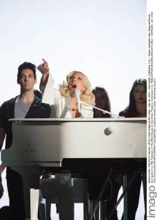 Feb 28, 2016 - Hollywood, California, U.S. - Oscar-nominee Lady Gaga performs during the live ABC Telecast of The 88th Oscars at the Dolby Theatre. Hollywood U.S. - ZUMAz03_