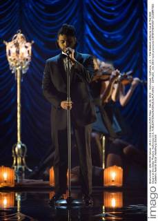 Feb 28, 2016 - Hollywood, California, U.S. - The Weeknd performs live at The 88th Oscars at the Dolby Theatre. Hollywood U.S. - ZUMAz03_