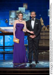 Feb 28, 2016 - Hollywood, California, U.S. - Tina Fey and Steve Carell present at The 88th Oscars at the Dolby Theatre. Hollywood U.S. - ZUMAz03_