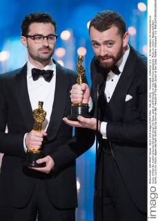 Feb 28, 2016 - Hollywood, California, U.S. - In the category for Achievement in music written for motion pictures (Original song) the Oscar goes to œWriting™s on the Wall from œSpectre, Music by Jimmy Napes and Sam Smith, Lyrics by Jimmy Napes and Sam Smith during the live ABC Telecast of The 88th Oscars at the Dolby Theatre. Hollywood U.S. - ZUMAz03_