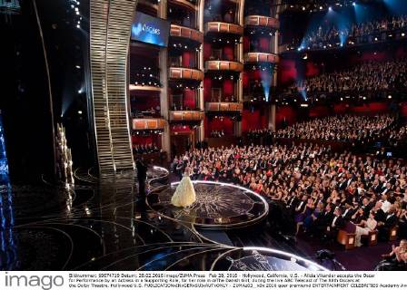 OSCARS: Beste Nebendarstellerin, Preisträgerinnen 2011-2020 Feb 28, 2016 - Hollywood, California, U.S. - Alicia Vikander accepts the Oscar for Performance by an Actress in a Supporting Role, for her role in œThe Danish Girl, during the live ABC Telecast of The 88th Oscars at the Dolby Theatre. Hollywood U.S. - ZUMAz03_