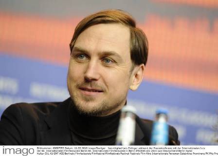 Jurymitglied Lars Eidinger während der Pressekonferenz mit der Internationalen Jury der 66. Internationalen Filmfestspiele Berlin 66. Internationale Filmfestspiele in Berlin IFB2016