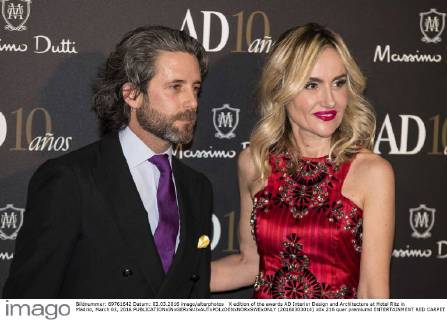 X edition of the awards AD Interior Design and Architecture at Hotel Ritz in Madrid, March 03, 2016  (20160303014)