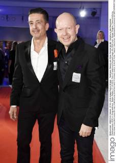Ferdinand Rennie und Brian Rennie bei der Verleihung des Deutschen Medienpreises 2015 im Kongresshaus. Baden-Baden, 07.03.2016 Foto:xFredericx xFuturexImage