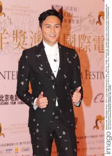 MACAU, CHINA - MARCH 08: (CHINA OUT) Actor Chilam Julian Cheung attends the Gold Aries Award Of Macau International Film Festival on March 8, 2016 in Macau, China.  CFP480844640