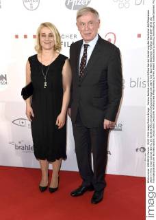 Verena Bentele und Horst Köhler bei der Verleihung des Deutschen Hörfilmpreises 2016 im Kino International. Berlin, 15.03.2016 Foto:xFredericx xFuturexImage