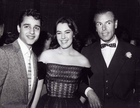 Dec. 19, 2011 - SAL MINEO Susan Kohner and Fischer.Supplied by Photos, inc. - ZUMAg49_