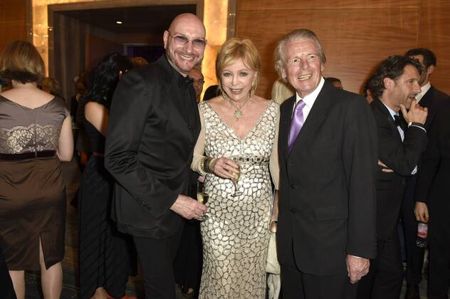 Ralph Morgenstern und Klaus Bresser mit Gattin Evelyn bei der 11. Victress Awards Gala 2016 im Hotel Titanic Chaussee. Berlin, 04.04.2016 Foto:xFredericx xFuturexImage