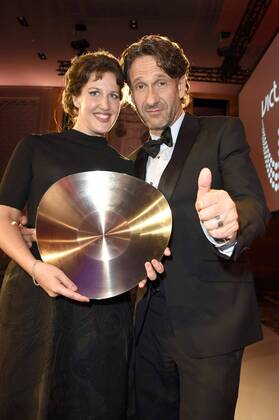 Maxie Matthiessen und Falk-Willy Wild bei der 11. Victress Awards Gala 2016 im Hotel Titanic Chaussee. Berlin, 04.04.2016 Foto:xFredericx xFuturexImage