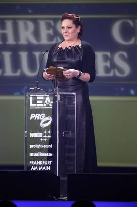 AnNa R. bei der Verleihung des PRG Live Entertainment Award 2016 in der Festhalle Frankfurt. Frankfurt am Main, 04.04.2016 Foto:xS.xGabschx xFuturexImage