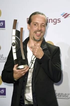 Alex Christensen mit dem Echo für den des Jahres bei der 25. Verleihung des Echo 2016 in der Messe Berlin. Berlin, 07.04.2016 Foto:xFredericx xFuturexImage