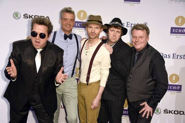 Die Prinzen bei der 25. Verleihung des Echo 2016 in der Messe Berlin. Berlin, 07.04.2016 Foto:xFredericx xFuturexImage