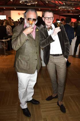 Friedrich Liechtenstein und Jan-Henrik Scheper-Stuke bei der Verleihung des Theodor König Award 2016 im Ellington Hotel. Berlin, 08.04.2016 Foto:xFredericx xFuturexImage