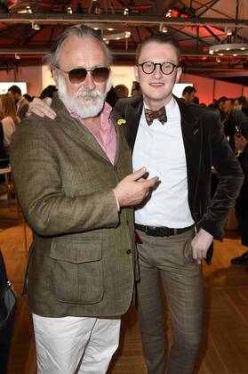 Friedrich Liechtenstein und Jan-Henrik Scheper-Stuke bei der Verleihung des Theodor König Award 2016 im Ellington Hotel. Berlin, 08.04.2016 Foto:xFredericx xFuturexImage