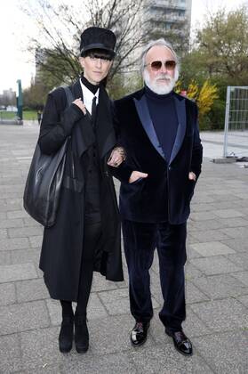 Esther Perbandt und Friedrich Liechtenstein bei der Eröffnung des Filmfestivals achtung berlin - new berlin film award mit dem Film Mann im Spagat: Pace, Cowboy, Pace im Kino International. Berlin, 13.04.2016 Foto:xS.xGabschx xFuturexImage