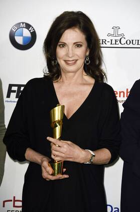 Iris Berben bei der Pressekonferenz zur Bekanntgabe der Nominierungen für den Deutschen Filmpreis 2016 in der Deutschen Kinemathek. Berlin, 15.04.2016 Foto:xFredericx xFuturexImage