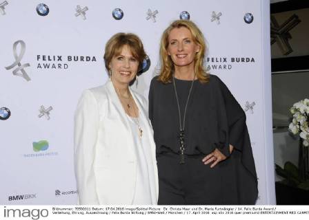Dr. Christa Maar und Dr. Maria Furtwängler 14. Felix Burda Award Verleihung, Ehrung, Auszeichnung Felix Burda Stiftung BMW-Welt München 17. April 2016