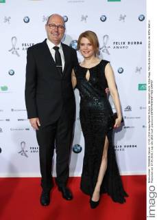Bernhard Ulrich, Silke Popp, Felix Burda Award 2016 in der BMW Welt in Muenchen am 17.04.2016