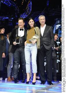 Guido Maria Kretschmar, Lena Meyer-Landrut und Thomas Hermanns 19. Radio Regenbogen Award Party Verleihung Ehrung Preis Europa-Park Rust Freizeitpark Rust 22. April 2016