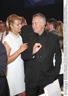 Franziska van Almsick mit Lebensgefährte Jürgen B. Harder bei der Aftershow Party des Radio Regenbogen Award 2016 im Europa-Park Confertainment Center. Rust, 22.04.2016 Foto:xS.xGabschx xFuturexImage