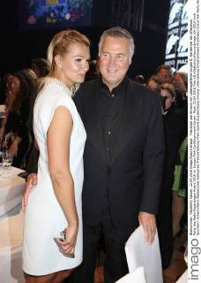 Franziska van Almsick mit Lebensgefährte Jürgen B. Harder bei der Aftershow Party des Radio Regenbogen Award 2016 im Europa-Park Confertainment Center. Rust, 22.04.2016 Foto:xS.xGabschx xFuturexImage