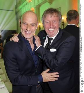 Simon Licht; Werner Schulze-Erdel bei der GGH EAGLES Charity Golfers Night im Hotel de Rome, Berlin.