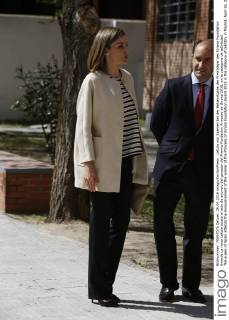 Letizia von Spanien bei der Bekanntgabe der Preisträger des Girona Foundation Awards La reina Letizia asiste al acto de anuncio del ganador del Premio Fundacion Princesa de Girona 2016, en la categoria de ?Entidad. The queen of Spain attends the announcement of the winner of the Princess of Girona Foundation Award 2016 in the category of ?Entity in Madrid, April 26, 2016. Photo by J. Luis Cuesta 261 Cordon Press. Cordon Press  JosexLuisxCuesta