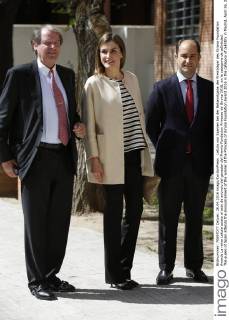 Letizia von Spanien bei der Bekanntgabe der Preisträger des Girona Foundation Awards La reina Letizia asiste al acto de anuncio del ganador del Premio Fundacion Princesa de Girona 2016, en la categoria de ?Entidad. The queen of Spain attends the announcement of the winner of the Princess of Girona Foundation Award 2016 in the category of ?Entity in Madrid, April 26, 2016. Photo by J. Luis Cuesta 261 Cordon Press. Cordon Press  JosexLuisxCuesta