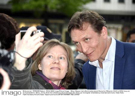 Oliver Masucci beim Nominiertenabend Deutscher Filmpreis 2016 im BMW Haus am Kurfürstendamm. Berlin, 30.04.2016 Foto:xFredericx xFuturexImage