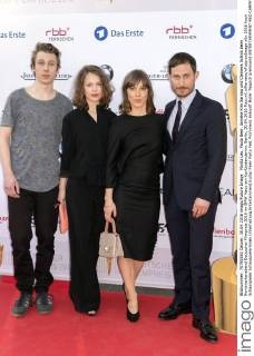 Moritz Leu, Paula Beer, Anneke Kim Sarnau und Clemens Schick beim Nominiertenabend Deutscher Filmpreis 2016 im BMW Haus am Kurfürstendamm. Berlin, 30.04.2016 Foto:xK.xWernerx xFuturexImage