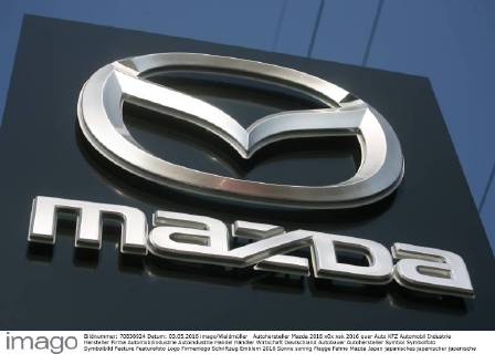 Autohersteller Mazda 2016