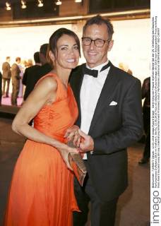 Gerit Kling mit Freund Wolfram Becker bei der 24. Verleihung des Deutschen Parfumpreises Duftstars 2016 im Kraftwerk. Berlin, 12.05.2016 Foto:xS.xGabschx xFuturexImage
