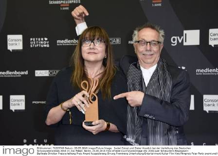 Isabel Coixet und Dieter Kosslick bei der Verleihung des Deutschen Schauspielerpreises 2016 im Zoo Palast. Berlin, 20.05.2016 Foto:xFredericx xFuturexImage
