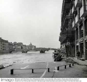Flood of November 1966, Lungarno, Florence, Italy 01382 
