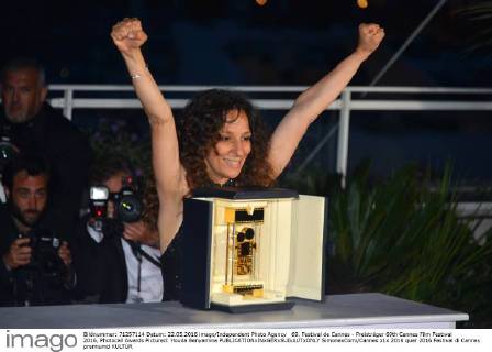 69. Festival de Cannes - Preisträger 69th Cannes Film Festival 2016, Photocall Awards Pictured: Houda Benyamina  SimonexComi Cannes