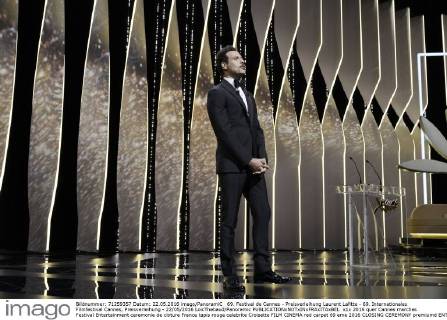 69. Festival de Cannes - Preisverleihung Laurent Lafitte - 69. Internationales Filmfestival Cannes, Preisverleihung - 22 05 2016 LoicThebaud Panoramic 