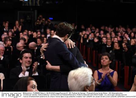 69. Festival de Cannes - Preisverleihung Xavier Dolan - 69. Internationales Filmfestival Cannes, Preisverleihung - 22 05 2016 LoicThebaud Panoramic 