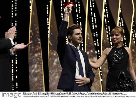 69. Festival de Cannes - Preisverleihung Xavier Dolan - 69. Internationales Filmfestival Cannes, Preisverleihung - 22 05 2016 LoicThebaud Panoramic 