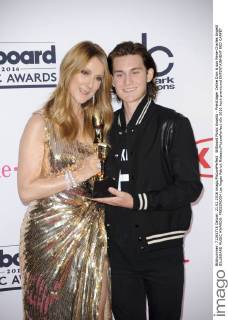 Billboard Music Awards - Preisträger Celine Dion & son Rene-Charles Angelil BILLBOARD MUSIC AWARDS: PRESSROOM Las Vegas Patrick Rideaux PicturePerfect