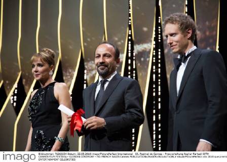 69. Festival de Cannes - Preisverleihung Asghar Farhadi 69TH CANNES FILM FESTIVAL- CLOSING CEREMONY - NO FRENCH SALES Cannes  Visual PicturePerfect